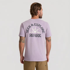 Seek & Explore Premium Tee - Dusty Lilac