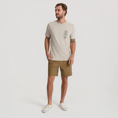 Phonograph Premium Tee - Fossil