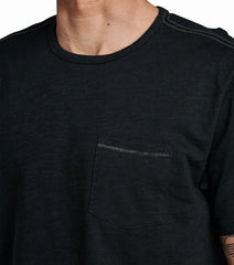 Well Worn Midweight Organic Short Sleeve Tee - Black