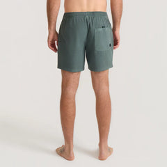 Shorey 16" Trunks - Washed Slate Green