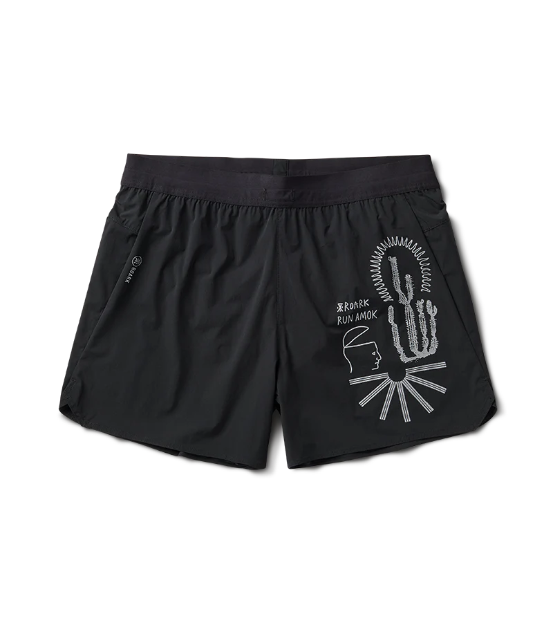 Alta 5" Shorts - Black