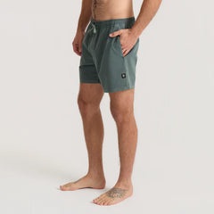 Shorey 16" Trunks - Washed Slate Green