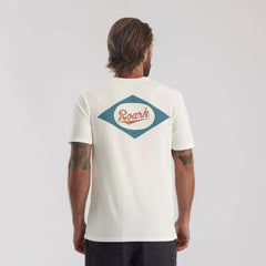 Diamond Script Premium Tee - Off White