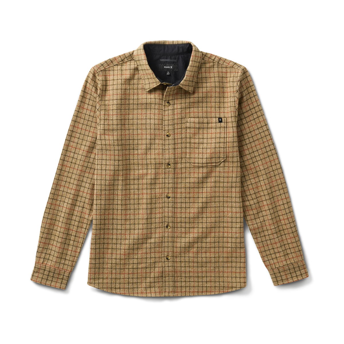 Crossroads Organic Cotton Flannel - Khaki