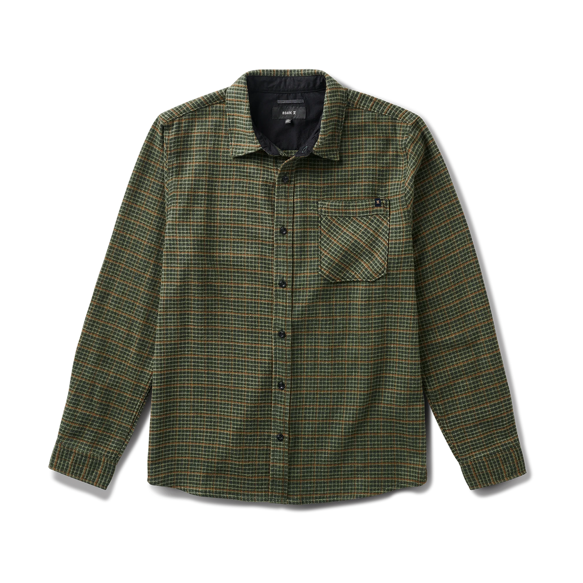 Crossroads Organic Cotton Flannel - Dark Forest