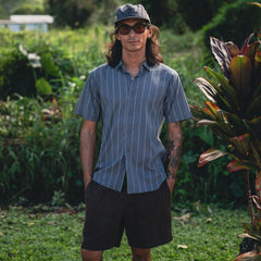 Bless Up Breathable Stretch Shirt - Neptune