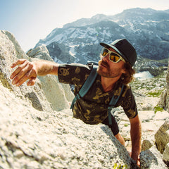 Bless Up Trail Button Up Shirt - Onyx