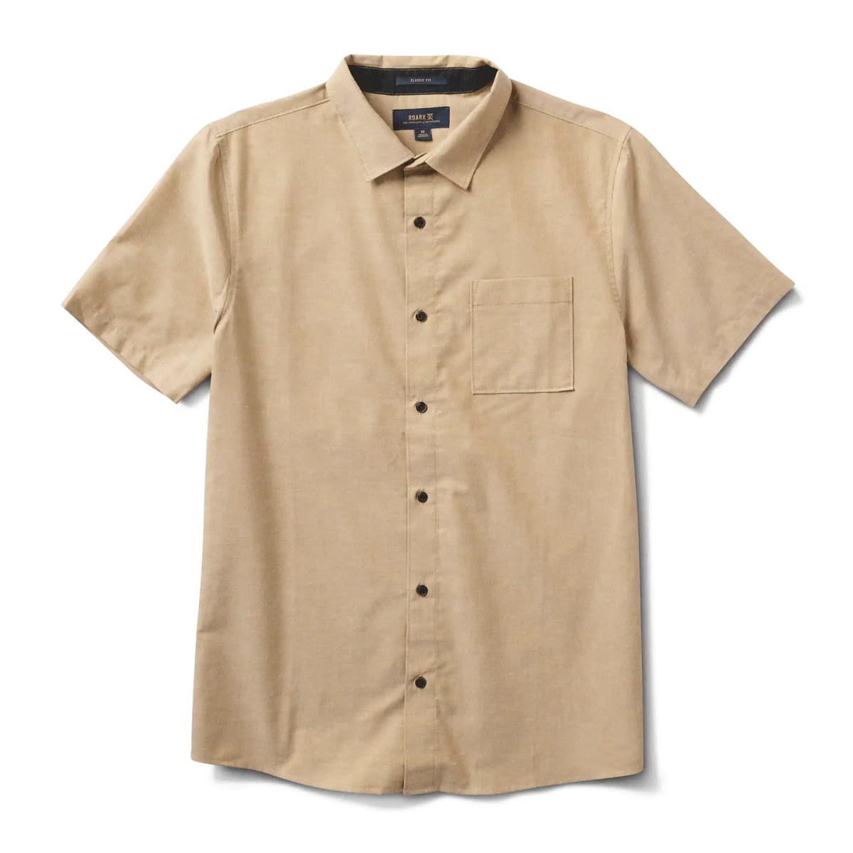 Well Worn Short Sleeve Button Up Shirt - Golden