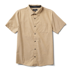 Well Worn Short Sleeve Button Up Shirt - Golden