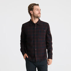 Crossroads Organic Cotton Flannel - Dark Brown