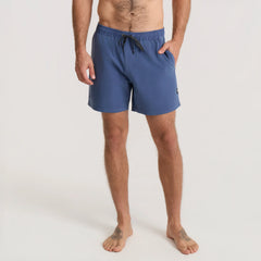 Shorey 16" Trunks - Washed Indigo