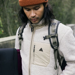 Campover Fleece Zip Jacket - Khaki