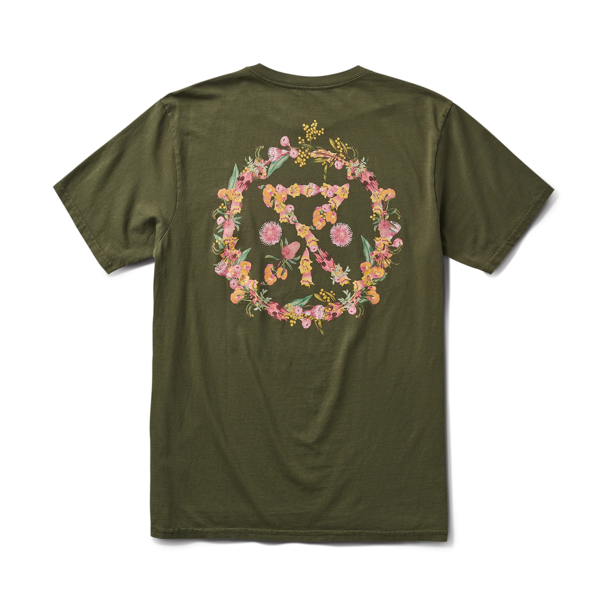 Bush Bloom Premium Tee - Military