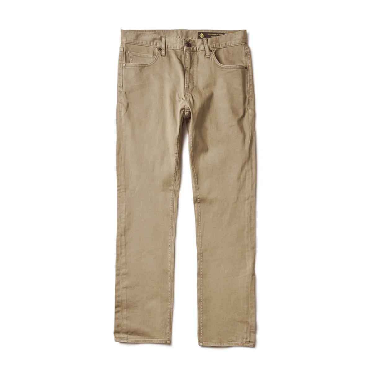 HWY 128 Straight Fit Broken Twill Jeans - Desert Khaki