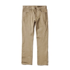 HWY 128 Straight Fit Broken Twill Jeans - Desert Khaki