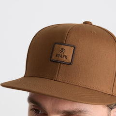 Safecamp Snapback Hat - Dark Khaki