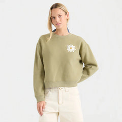 Port Crew Hoodie - Dusty Olive
