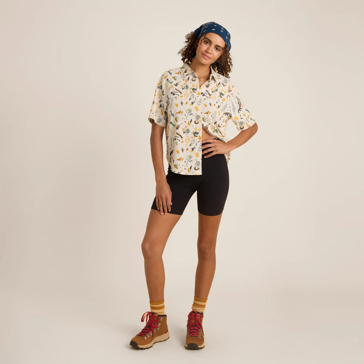 Bless Up Breathable Stretch Shirt - Moon