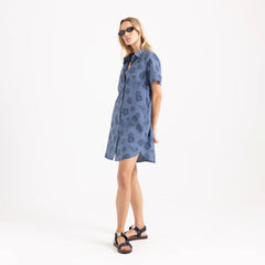 Bless Up Dress - Washed Indigo