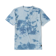 Mathis Active Tie Dye Pocket Short Sleeve Tee - Neptune Tie Dye
