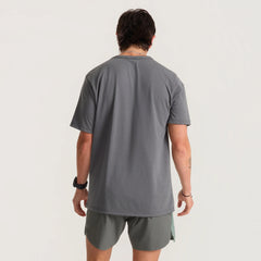 Mathis Active Short Sleeve Tee - Charcoal