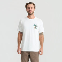 Moto Palm Premium Tee - Off White