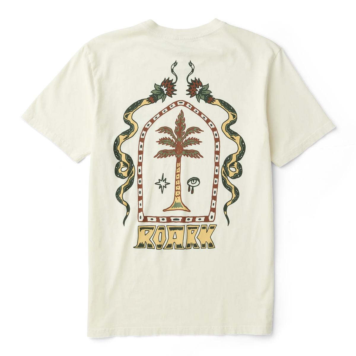 Augs Palm Premium Tee - Off White