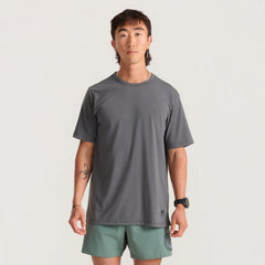 Mathis Active Short Sleeve Tee - Charcoal