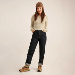 Well Worn Long Sleeve Thermal Sweater - Stone