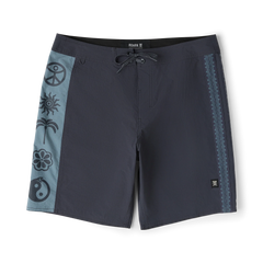 Passage Panel 18.5" Boardshorts - Ebony