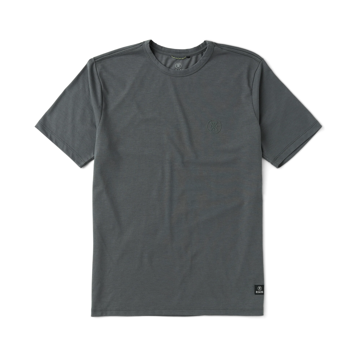 Mathis Active Short Sleeve Tee - Charcoal