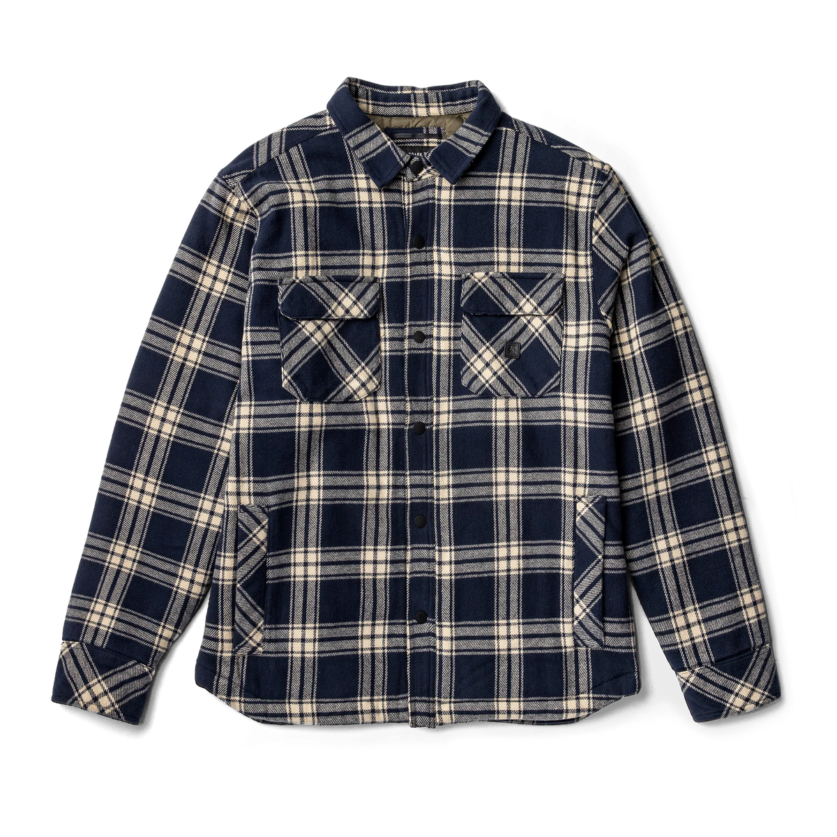Backwoods Overshirt Jacket Flannel - Navy