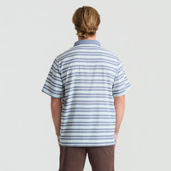 Bless Up Breathable Stretch Polo Shirt - Neptune