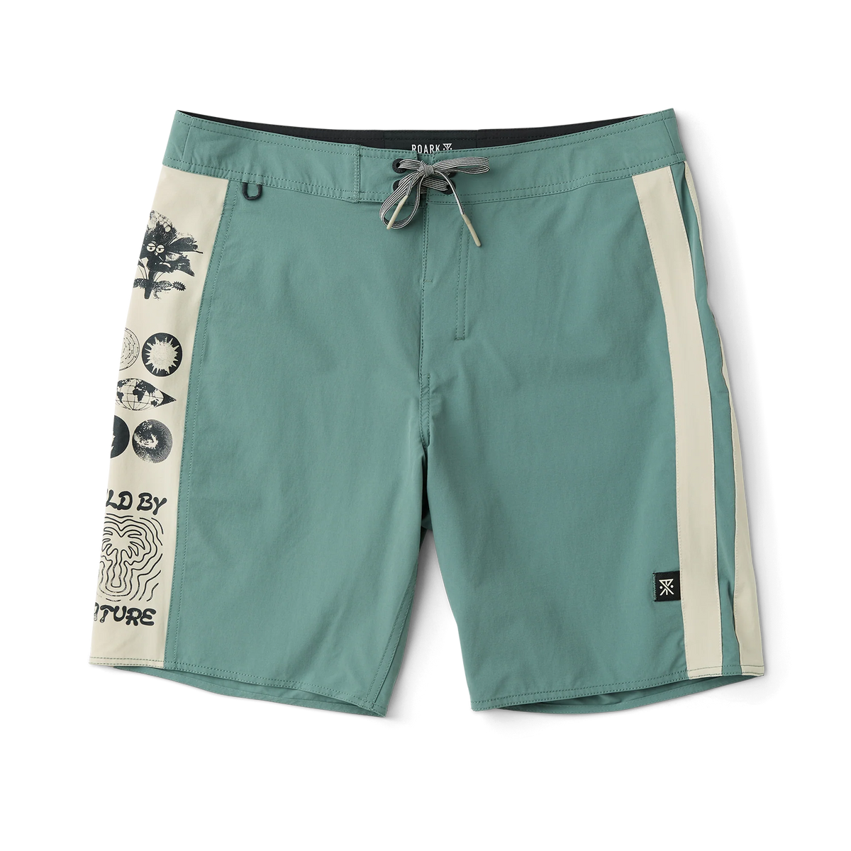 Passage Panel 18.5" Boardshorts - Slate Green