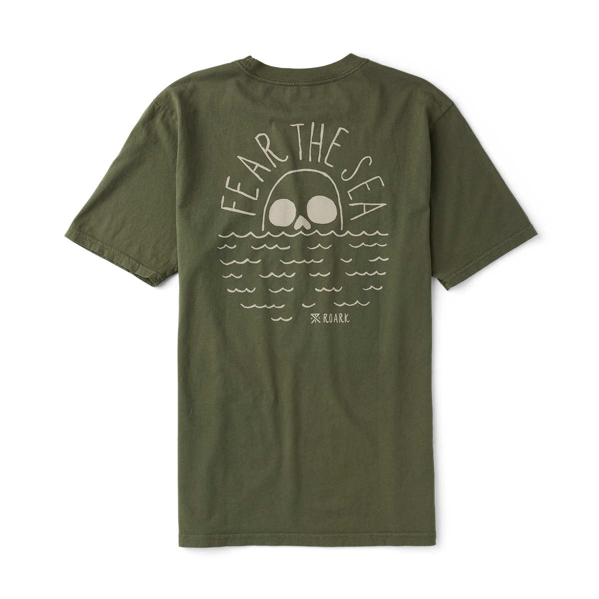 Fear The Sea Premium Tee - Military