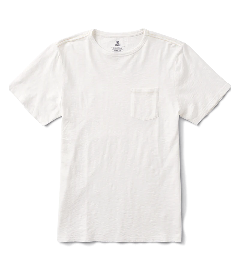 Well Worn Midweight Organic Short Sleeve Tee - Off White
