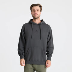 Safe Camp Embroidery Fleece - Charcoal