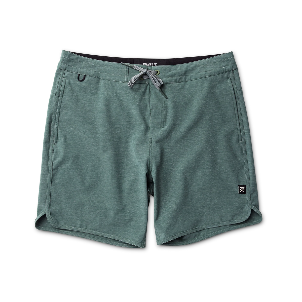 Chiller Scallop 17" Boardshorts - Slate Green