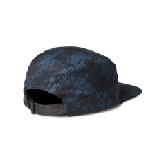 Run Bless Up Camper Strapback Hat - Navy Tie Die