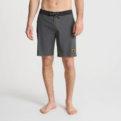 Burnt Passage 19" Boardshorts - Charcoal