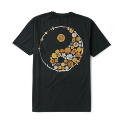 Yin Yang Forage Premium Tee - Washed Black