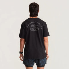 Mathis Active Short Sleeve Tee - Chaos Black