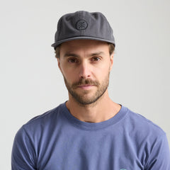 Made To Fade 6 Panel Strapback Hat - Washed Charcoal