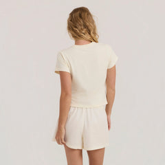 Sunbound Muse Premium Tee - Bone