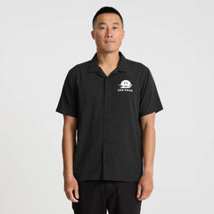 Bless Up Trail Button Up Shirt - Black